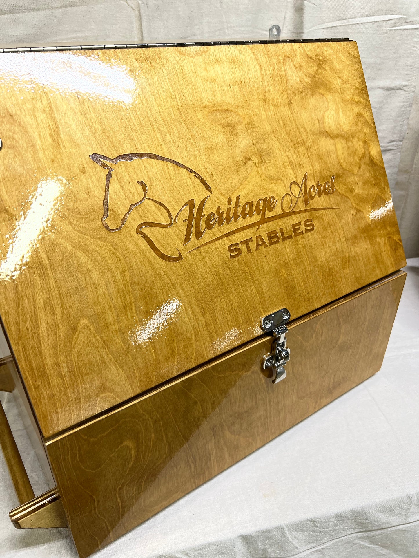 Classic Wall Box - Natural/Stained