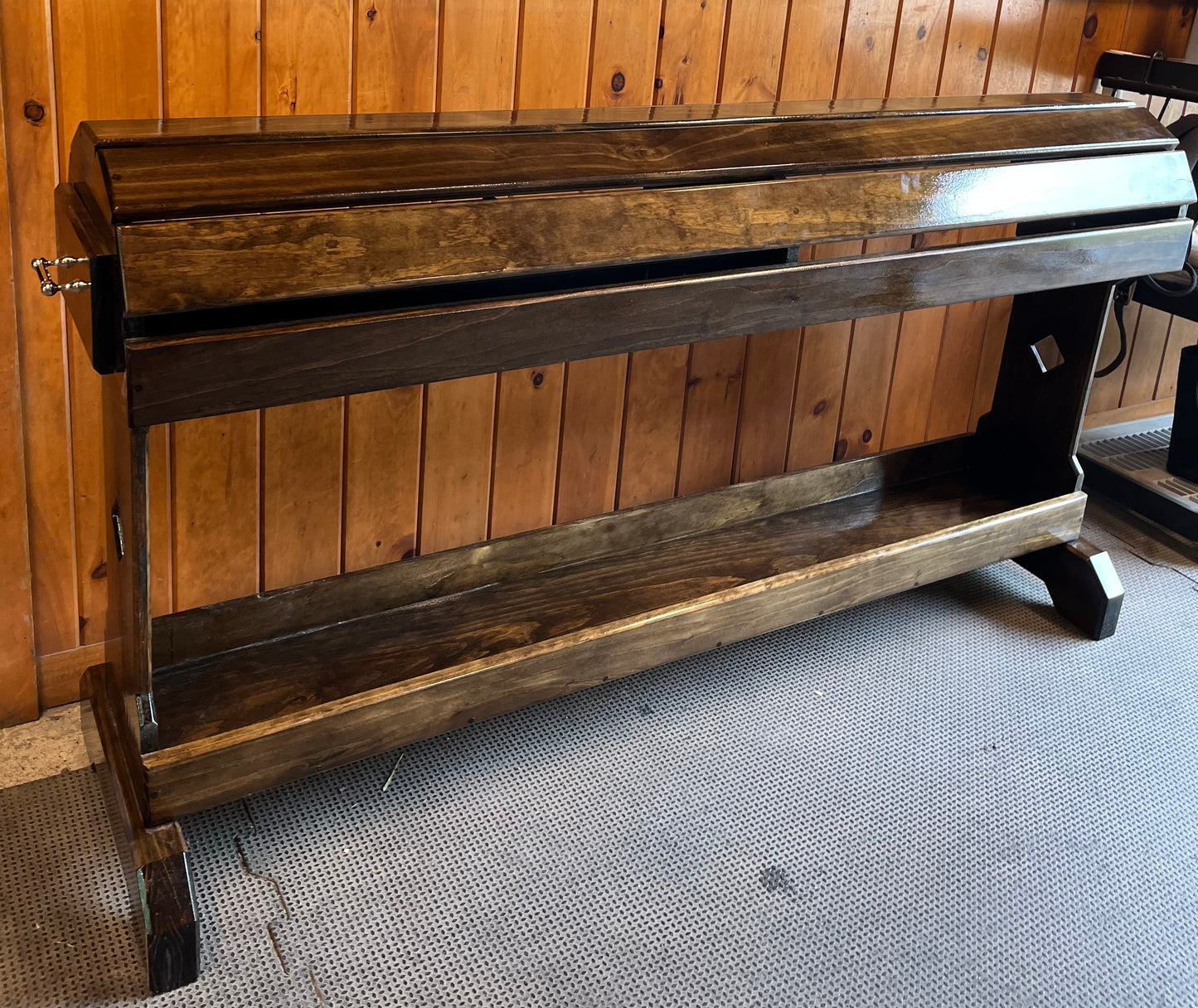 A Long Saddle Stand with Drawer